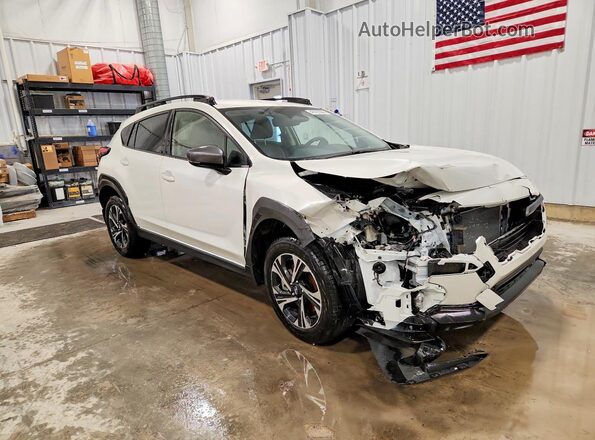 JF2GUADC1RH218610 2024 SUBARU CROSSTREK White Передня права чверть