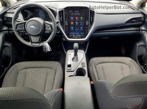 JF2GUADC2R8231429 2024 SUBARU CROSSTREK Silver Widok deski rozdzielczej