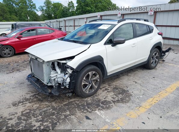 JF2GUADC2R8244844 2024 SUBARU CROSSTREK Белый Передняя левая четверть