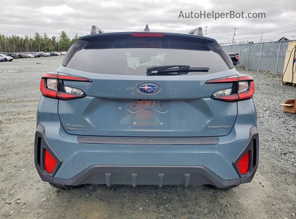 JF2GUADC2R8253611 2024 SUBARU CROSSTREK Gray Вид ззаду