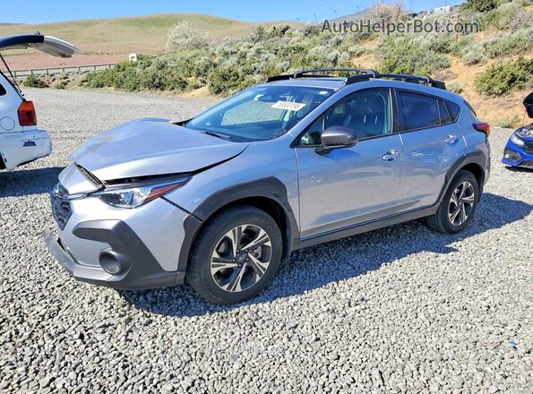 JF2GUADC2R8311118 2024 SUBARU CROSSTREK Серебряный Передняя левая четверть