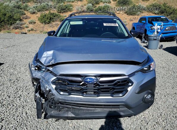 JF2GUADC2R8311118 2024 SUBARU CROSSTREK Серебряный Вид спереди