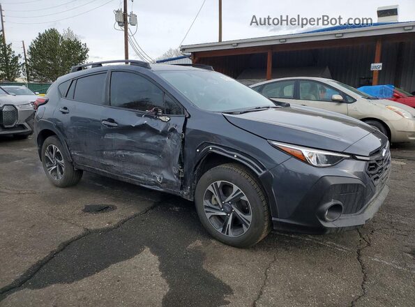 JF2GUADC2R8312656 2024 SUBARU CROSSTREK Серый Передняя правая четверть