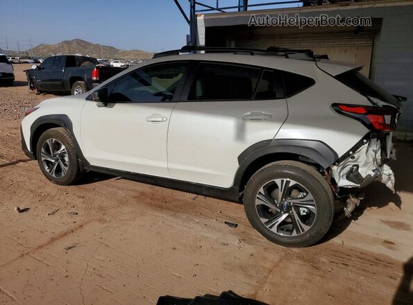JF2GUADC2R8323981 2024 SUBARU CROSSTREK White Задня ліва чверть