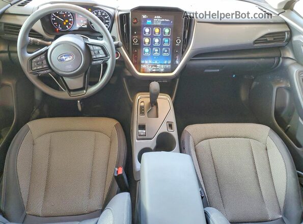 JF2GUADC2R8323981 2024 SUBARU CROSSTREK White Вид панелі приладів