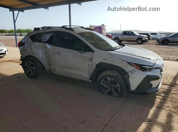 JF2GUADC2R8323981 2024 SUBARU CROSSTREK White Передня права чверть