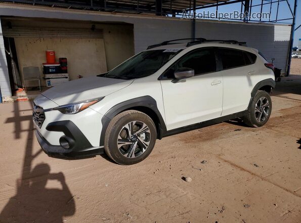 JF2GUADC2R8323981 2024 SUBARU CROSSTREK White Передня ліва чверть