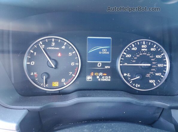 JF2GUADC2RH229180 2024 SUBARU CROSSTREK Charcoal Widok zestawu wskaźników