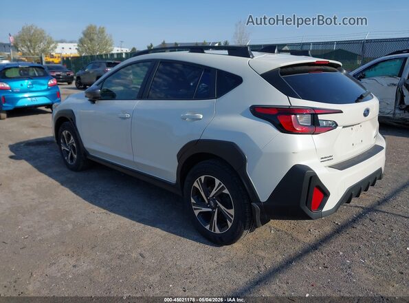 JF2GUADC2RH232564 2024 SUBARU CROSSTREK Белый Задняя левая четверть