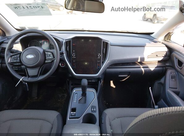 JF2GUADC2RH232564 2024 SUBARU CROSSTREK Белый Вид салона спереди