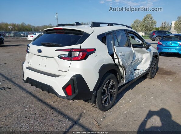 JF2GUADC2RH232564 2024 SUBARU CROSSTREK Белый Задняя правая четверть