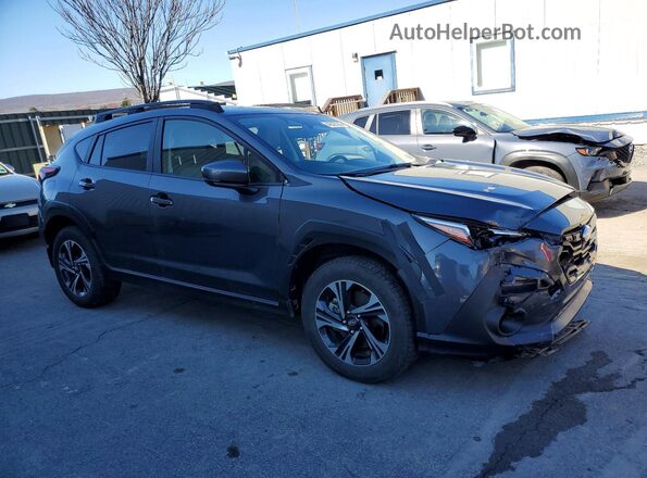 JF2GUADC2RH254757 2024 SUBARU CROSSTREK Gray Przód prawy