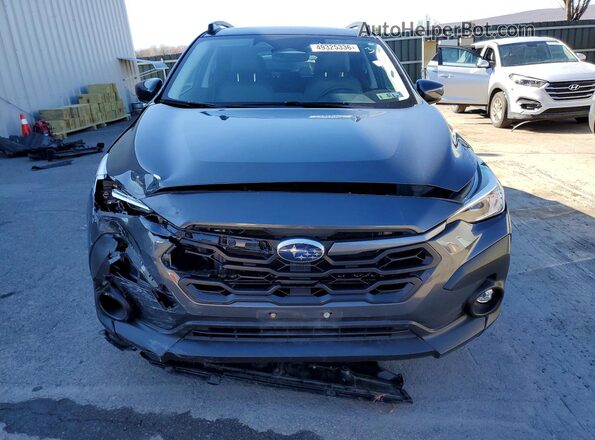 JF2GUADC2RH254757 2024 SUBARU CROSSTREK Gray Widok z przodu