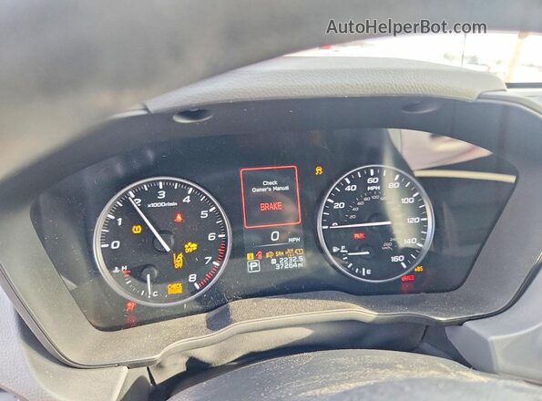 JF2GUADC2RH871978 2024 SUBARU CROSSTREK Blue Вид щитка приладів