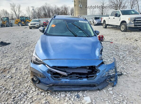 JF2GUADC2RH871978 2024 SUBARU CROSSTREK Blue Вид спереду