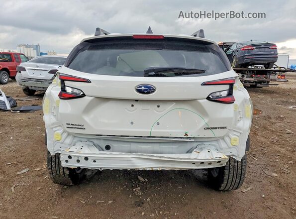 JF2GUADC3R8250488 2024 SUBARU CROSSTREK Белый Вид сзади