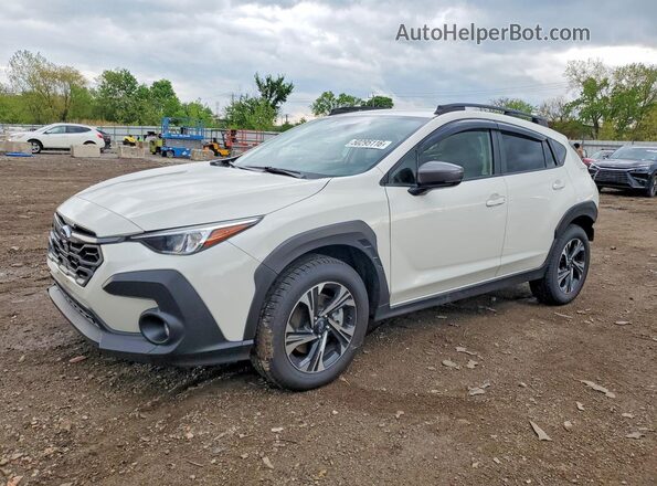 JF2GUADC3R8250488 2024 SUBARU CROSSTREK Белый Передняя левая четверть