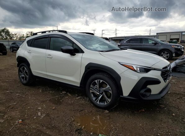 JF2GUADC3R8250488 2024 SUBARU CROSSTREK Белый Передняя правая четверть