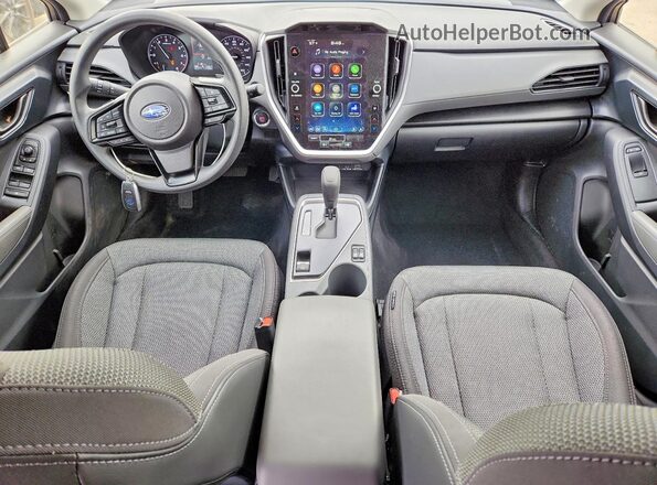 JF2GUADC3R8322757 2024 SUBARU CROSSTREK Blue Vista del salpicadero