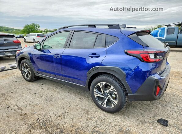 JF2GUADC3R8322757 2024 SUBARU CROSSTREK Blue Trasero izquierdo