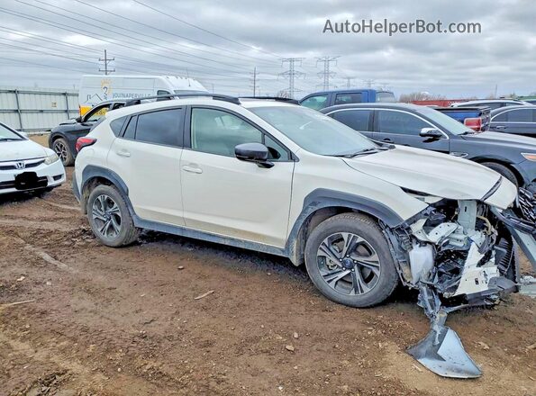 JF2GUADC3R8876767 2024 SUBARU CROSSTREK Белый Передняя правая четверть