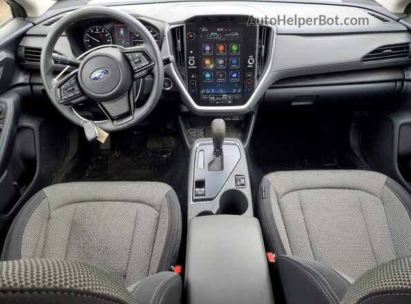 JF2GUADC3R8876767 2024 SUBARU CROSSTREK Белый Вид панели приборов