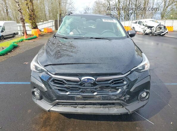 JF2GUADC3R8907807 2024 SUBARU CROSSTREK Black Widok z przodu