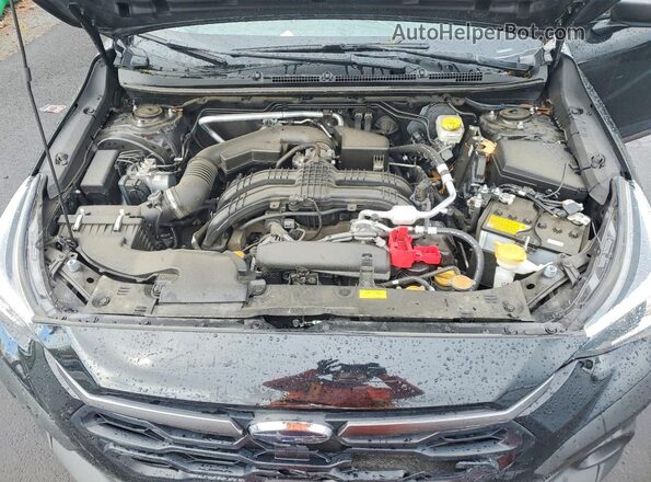 JF2GUADC3R8907807 2024 SUBARU CROSSTREK Black Widok wnętrza z tyłu