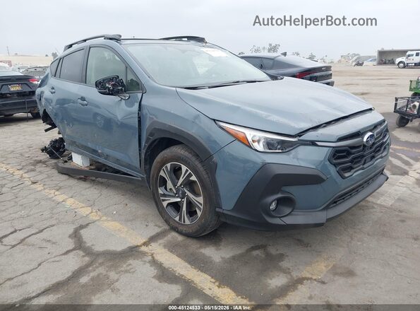 JF2GUADC3RH215188 2024 SUBARU CROSSTREK Gray Przód prawy