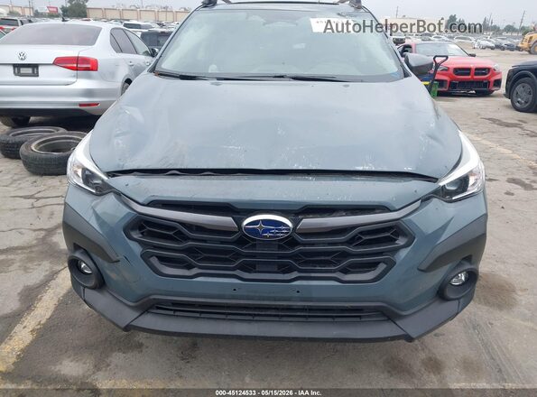 JF2GUADC3RH215188 2024 SUBARU CROSSTREK Gray Widok wnętrza z tyłu