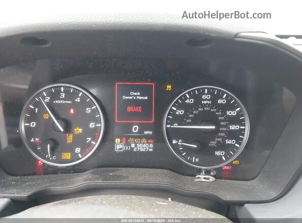 JF2GUADC3RH215188 2024 SUBARU CROSSTREK Gray Widok tylnych siedzeń
