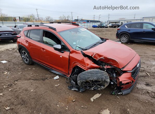 JF2GUADC3RH231746 2024 SUBARU CROSSTREK Orange Передня права чверть