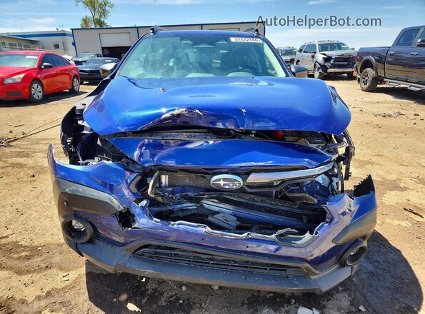 JF2GUADC3RH331846 2024 SUBARU CROSSTREK Синий Вид спереди