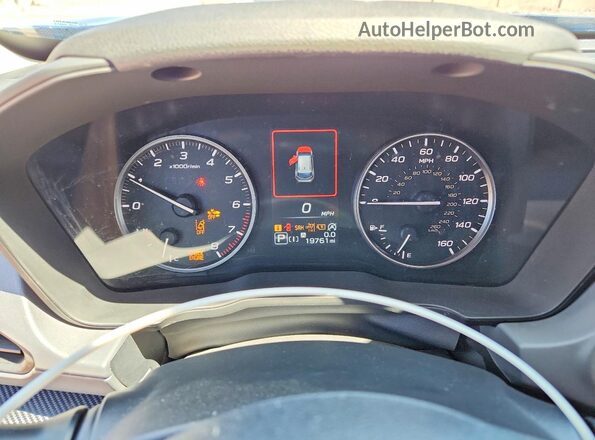 JF2GUADC3RH331846 2024 SUBARU CROSSTREK Синий Вид щитка приборов