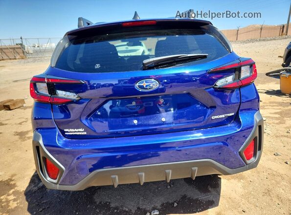 JF2GUADC3RH331846 2024 SUBARU CROSSTREK Синий Вид сзади
