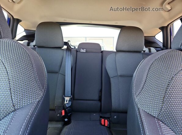 JF2GUADC3RH331846 2024 SUBARU CROSSTREK Синий Вид задних сидений