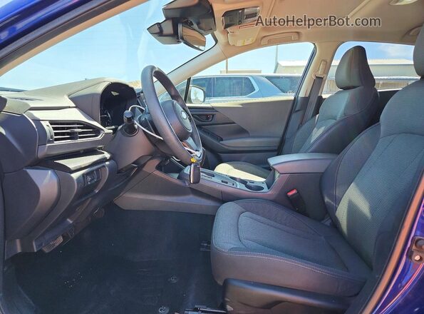 JF2GUADC3RH331846 2024 SUBARU CROSSTREK Синий Вид салона спереди