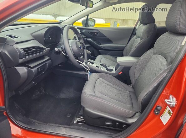 JF2GUADC3RH350297 2024 SUBARU CROSSTREK Red Front interior view