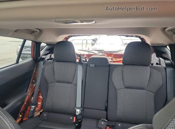 JF2GUADC3RH350297 2024 SUBARU CROSSTREK Red Rear seats view