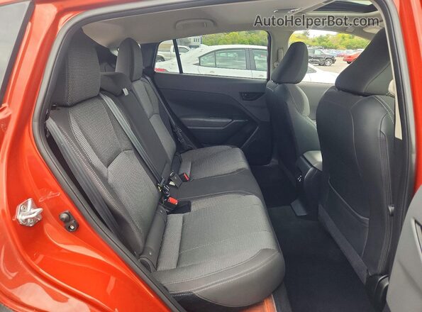 JF2GUADC3RH350297 2024 SUBARU CROSSTREK Red Rear interior view