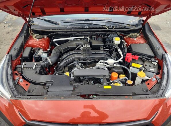 JF2GUADC3RH350297 2024 SUBARU CROSSTREK Red Engine compartment view