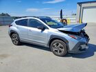 2024 Subaru Crosstrek Premium Silver vin: JF2GUADC3RH357685