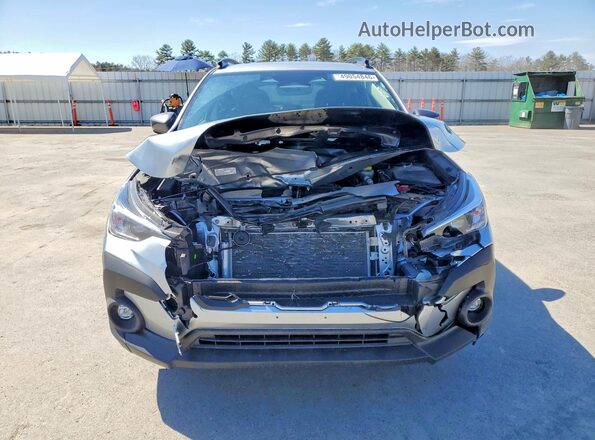 JF2GUADC3RH357685 2024 SUBARU CROSSTREK Silver Widok z przodu