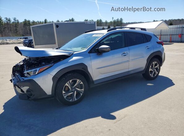 JF2GUADC3RH357685 2024 SUBARU CROSSTREK Silver Przód lewy