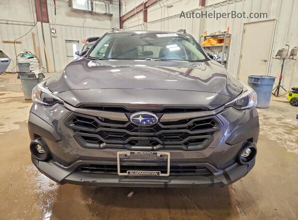 JF2GUADC3RH365088 2024 SUBARU CROSSTREK Gray Widok z przodu