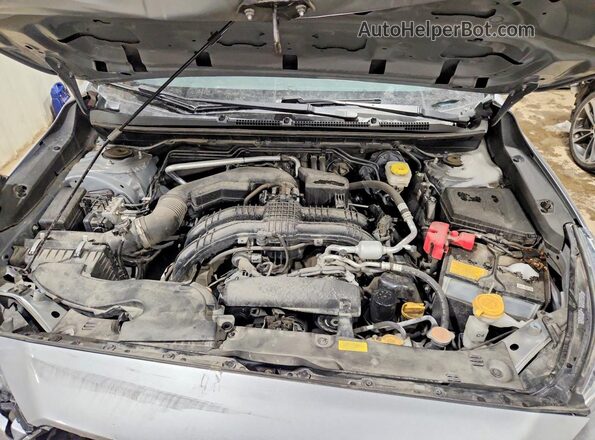 JF2GUADC4R8242383 2024 SUBARU CROSSTREK Silver უკანა სალონის ხედი