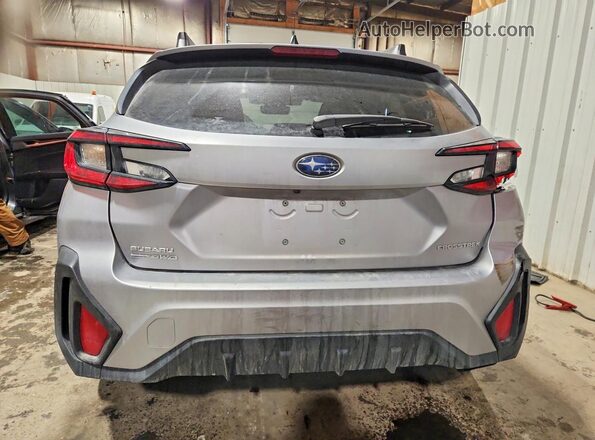 JF2GUADC4R8242383 2024 SUBARU CROSSTREK Silver უკანა ხედი