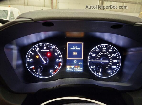 JF2GUADC4R8242383 2024 SUBARU CROSSTREK Silver ხელსაწყოთა პანელის ხედი