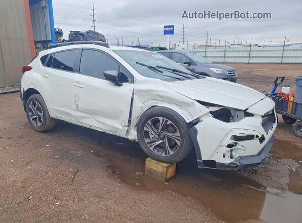 JF2GUADC4R8291339 2024 SUBARU CROSSTREK Белый Передняя правая четверть