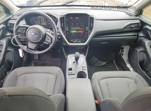 JF2GUADC4R8291339 2024 SUBARU CROSSTREK Белый Вид панели приборов